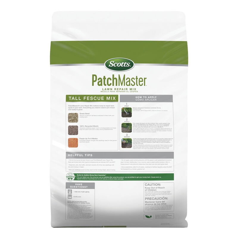 Scotts&reg; PatchMaster&reg; Lawn Repair Mix Tall Fescue Mix image number null